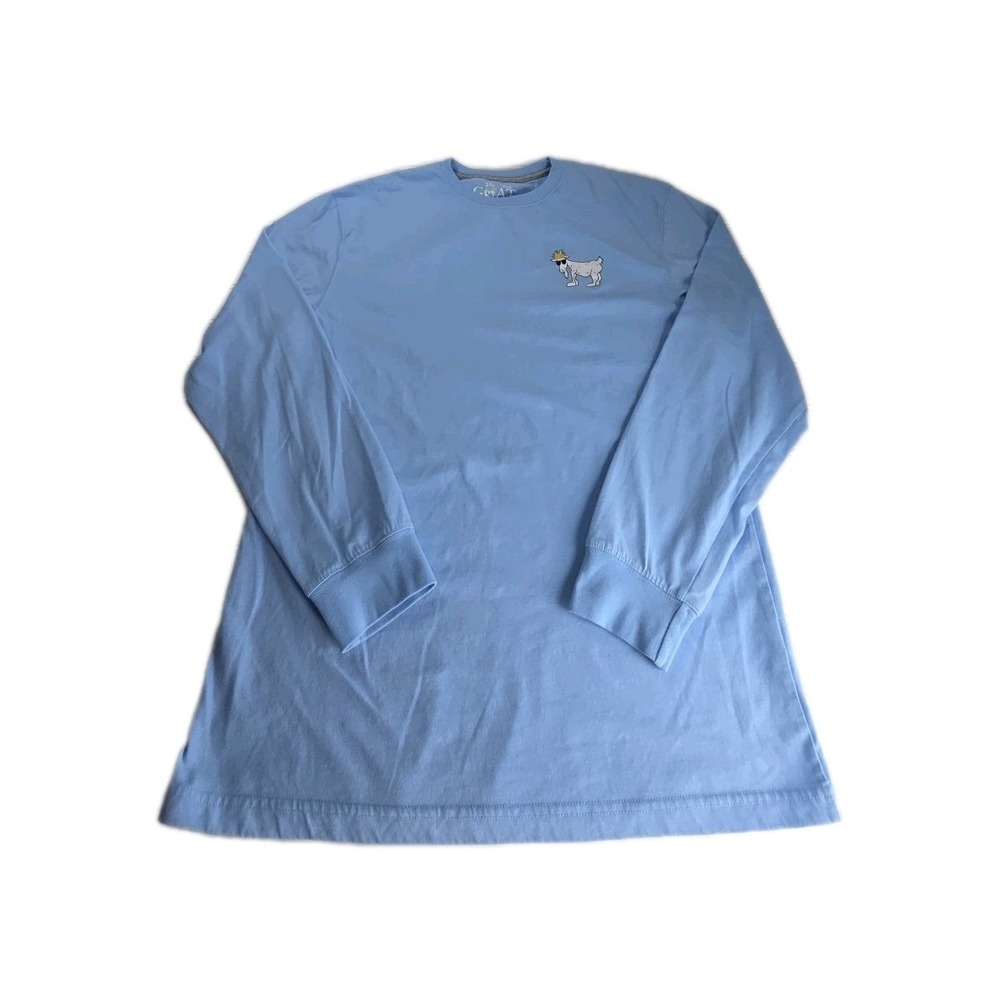 GOAT USA OG T-Shirt LONG SLEEVE Adult Size Medium Tee Shirt LONG Sleeves - Picture 2 of 8